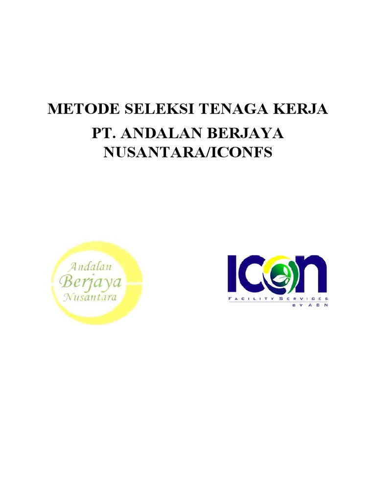 Metode Seleksi Tenaga Kerja | PDF