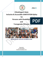 Chhattisgarh State Inclusive WASH Policy Draft