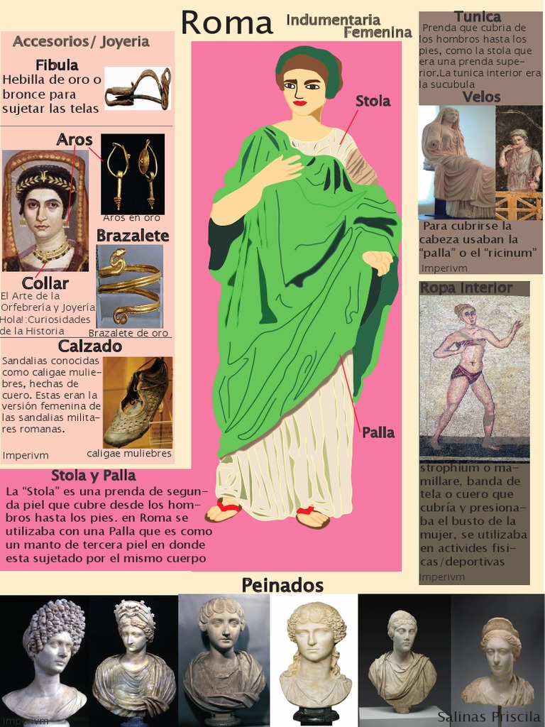 Mujer Roma Stola y Palla | PDF