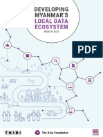 Report Developing Myanmars Local Data Ecosystem Mar2020