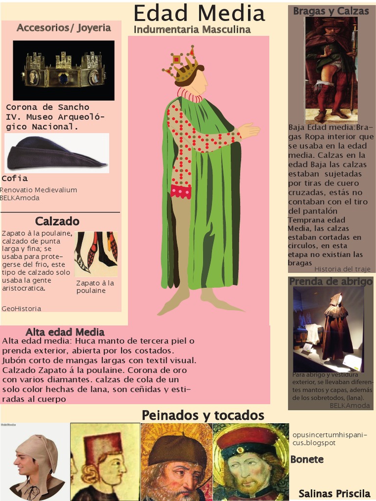 Ropa y accesorios en la Edad Media | PDF | Ropa | Estética