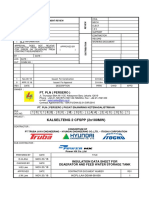 Ikcpl-laa-Deam-08-006 - 1 - Insulation Data Sheet For Deaerator and Feedwater Storage Tank