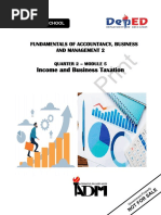 FABM2 12 Q2 M5 Income and Business Taxation V5 PDF