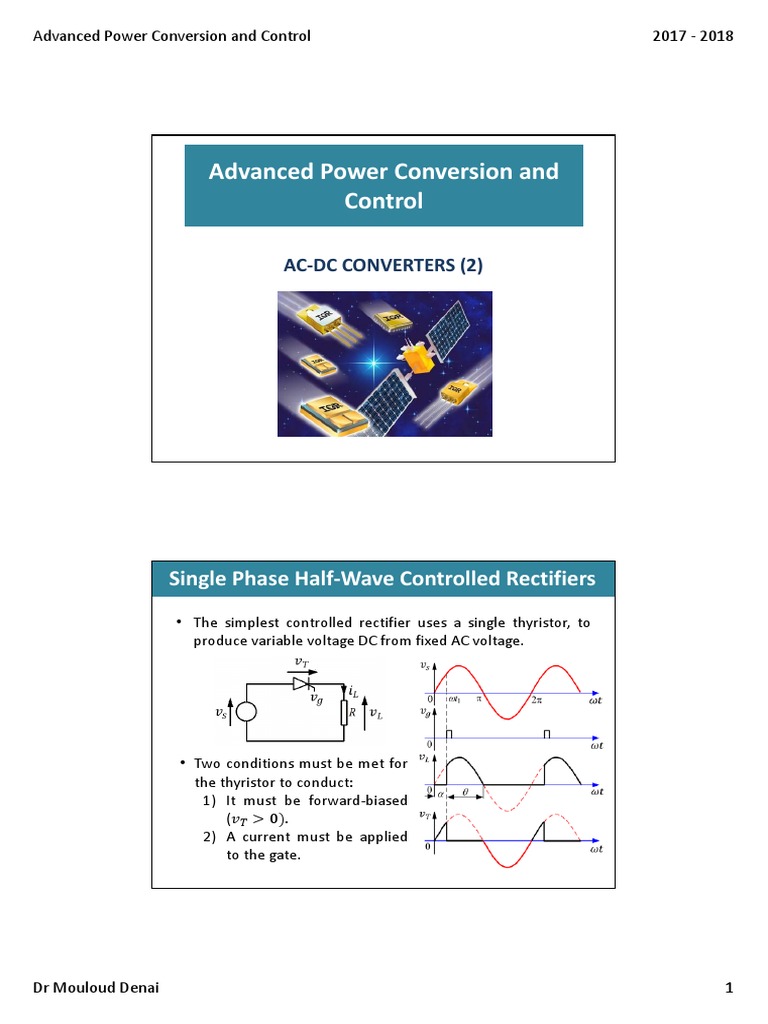 AC-DC Converters | PDF | Rectifier | Direct Current