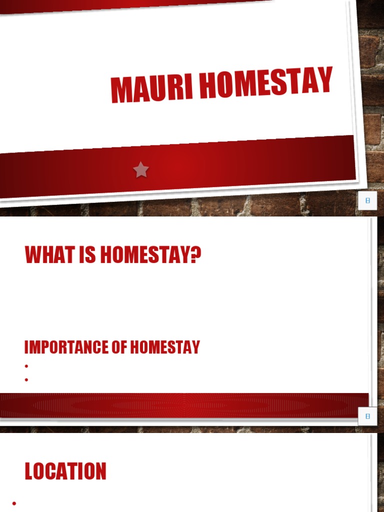 Mauri Homestay Overview and Pricing | PDF | Meal | Lunch