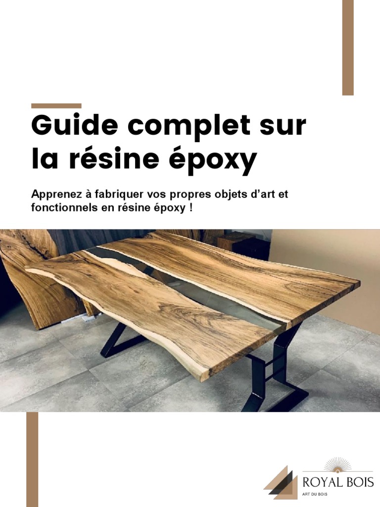 Maîtrisez la Résine Époxy : Le Guide Complet du Débutant à l'Expert  (ebook), Séverine