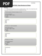 Python Notes ch3