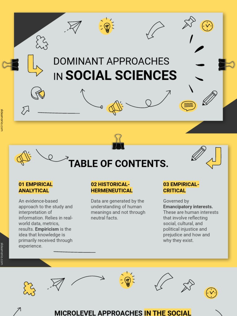 Dominant Approaches in The Ss Grade 11 Humss | PDF | Science ...