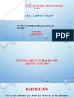 Vias de Administracion