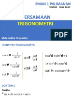 Persamaan Trigonometri P2