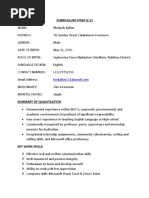 Tatu- cv | PDF