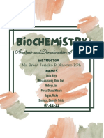 Laboratory Experiment 6 - Proteins (GROUP 4)