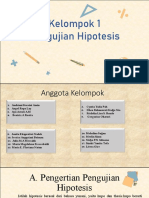 Pengujian Hipotesis