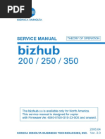 Bizhub 350 250 SM Theory Ver 2.0.0