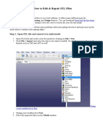 How to Edit & Repair STL Files in FreeCAD, SketchUp & Blender