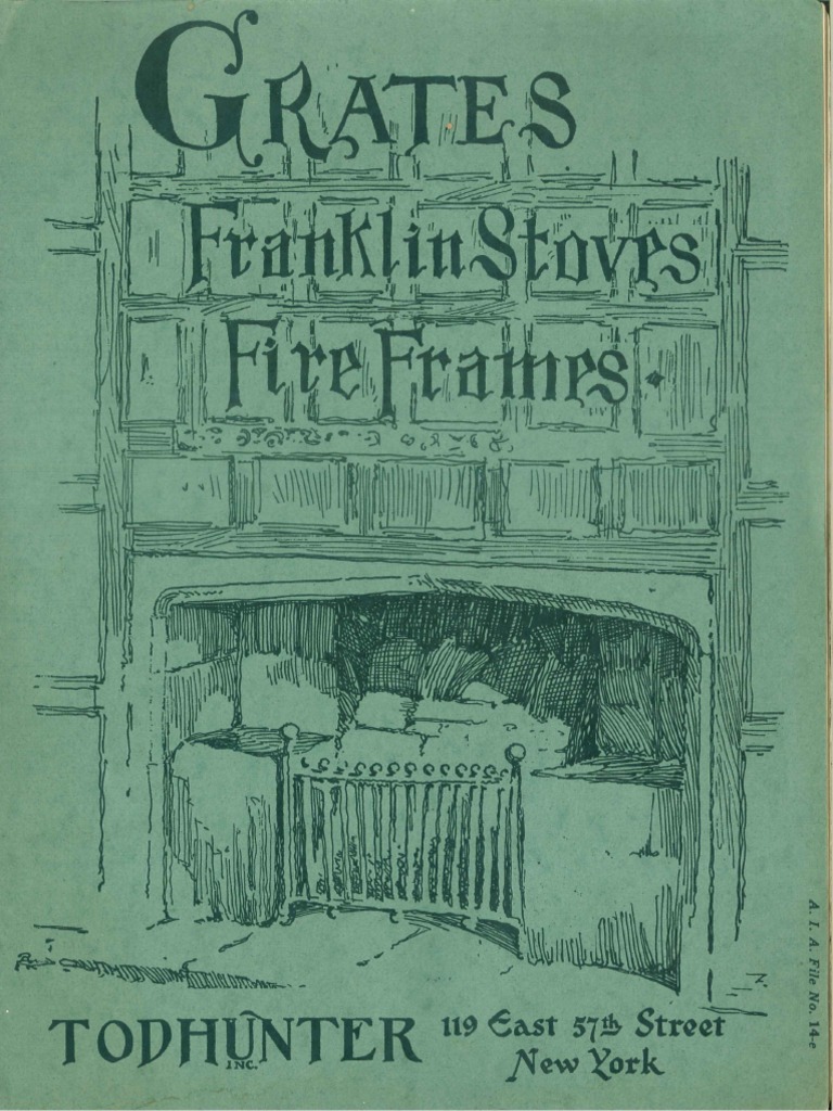 Grates Franklin Stoves and Fire Frames 1930 PDF