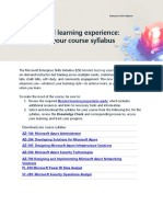 ESI Blended Learning Experience - Download Your Course Syllabus