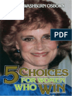 5 choix des femmes qui gagnent - Daisy Osborn 