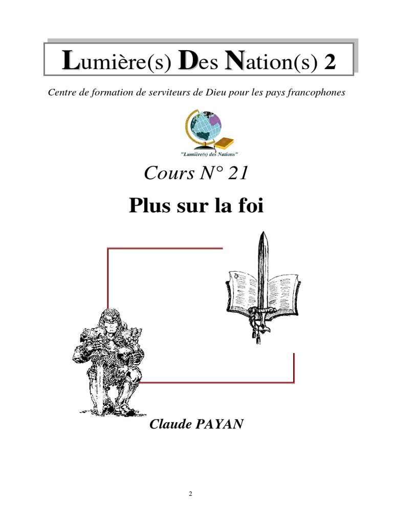 21 Plus Sur La Foi | PDF | Jésus | Dieu