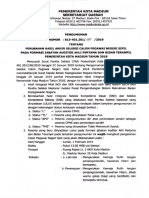 Perubahan Hasil Akhir Seleksi CPNS Pada Jabatan Auditor Dan Bidan Terampil