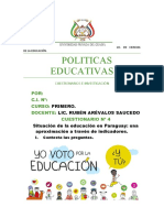 Política Educativa