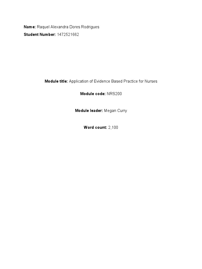 NRS 2000 | PDF | Preventive Healthcare | Health Care