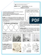 ARTISTICA Grado 5° Primera Actividad II P 2020