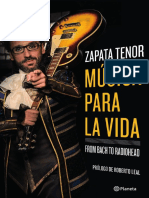 Zapata tenor MÚSICA PARA LA VIDA. From Bach to Radiohead