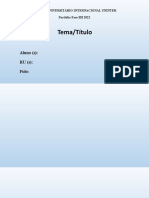 Portolio B 2 - 2022 - Slides PPTX Modelo