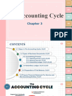 Topic 3 The Accounting Cycle