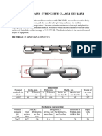 Round Link Chains Strenghth Class 2 Din 22252