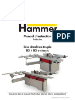 Hammer Manuel Scie Toupie