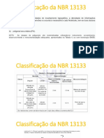 Classificação Da NBR 13133