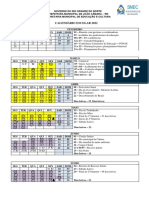 CALENDÁRIO ESCOLAR 2022 (Proposta CME)