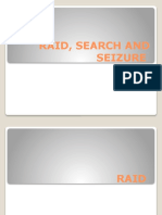 Cdi 3 Lesson 8 - Raid Search and Seizure
