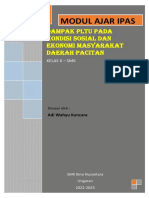 Modul Ajar Ipas X Keruangan Dan Konektivitas Antar Ruang Dan Waktu