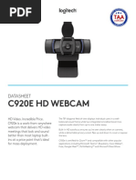 C920e Datasheet