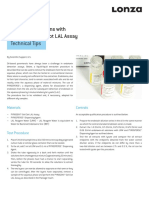 LAL Kinetic-QCL - Gel Clot - Troubleshooting Guide 3