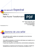 5.1 Análisis Espectral FFT