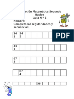 Secuencias 1ro Basico