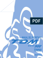 Yamaha TDM-900-Manual Del Usuario