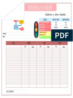 Hipertensión Tarjeta de Monitoreo