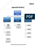 Organigrama ACCESS TELECOM S.A.C