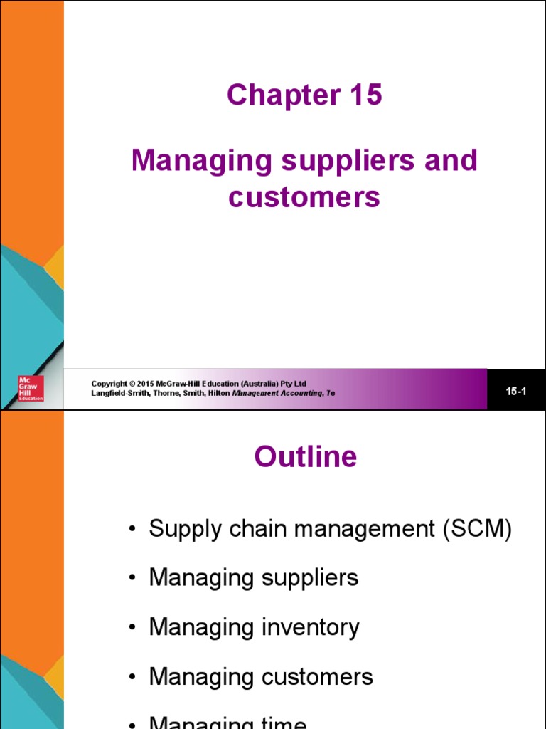 LangfieldSmith7e PPT ch15 | PDF | Lean Manufacturing | Inventory