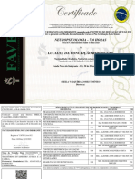 Certificado de Conclusão de Curso - COM FUNDO (Pós-Graduação) - LUCIANA DA CONCEIÇÃO RODRIGUES - NEUROPSICOLOGIA - 720 HORAS