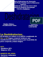 La Deshidratación: clasificaciones, etiología y tratamiento