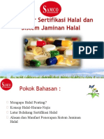 Materi Pelatihan Halal Samco 2