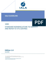 1083 Ed.1 Standard Nomenclature For VTS Centres - June2011