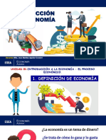 Semana 1 Introducción A La Economía. El Proceso Económico.