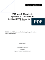 Physical Education and Health 3 Grade 12 Module 2